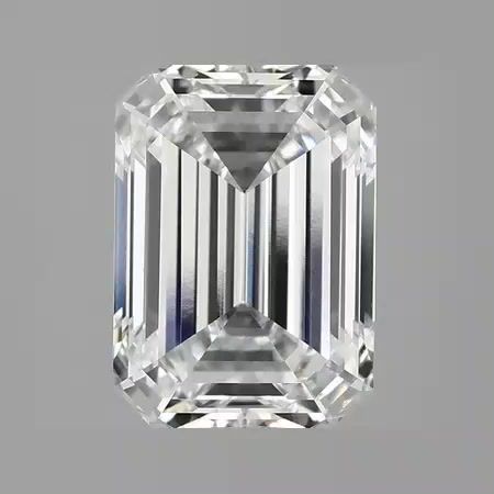 2.78 ct. emerald Lab Grown Diamond front image