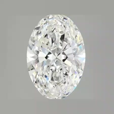 2.57 ct. oval Lab Grown Diamond front image