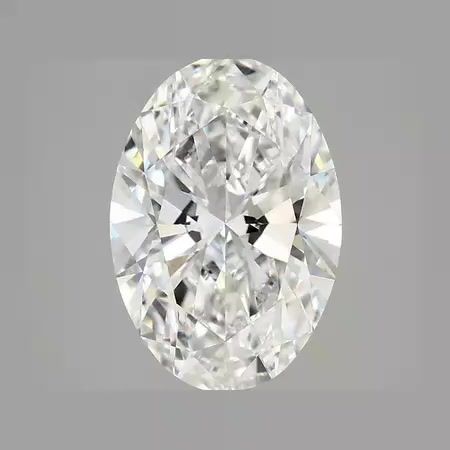 2.56 ct. oval Lab Grown Diamond front image