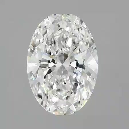 2.08 ct. oval Lab Grown Diamond front image