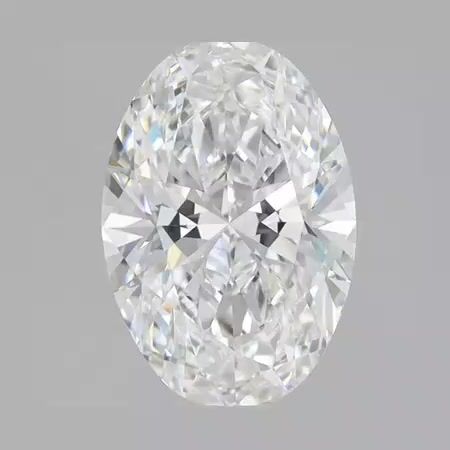 1.73 ct. oval Lab Grown Diamond front image