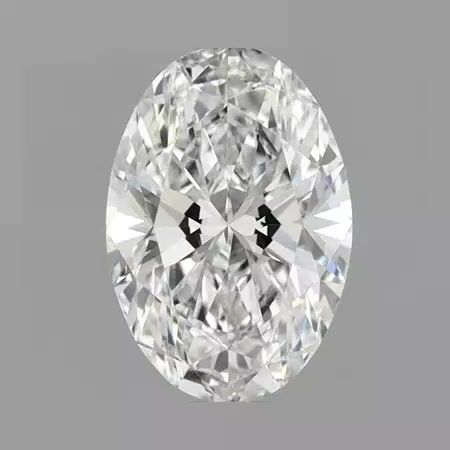 1.05 ct. oval Lab Grown Diamond front image