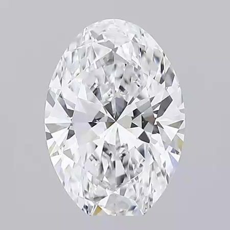 1.12 ct. oval Lab Grown Diamond front image