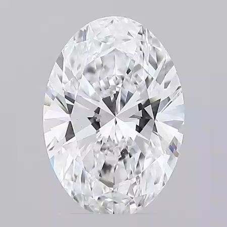 1.50 ct. oval Lab Grown Diamond front image
