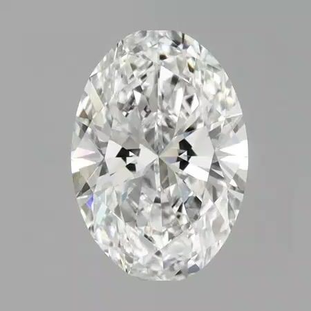 1.42 ct. oval Lab Grown Diamond front image