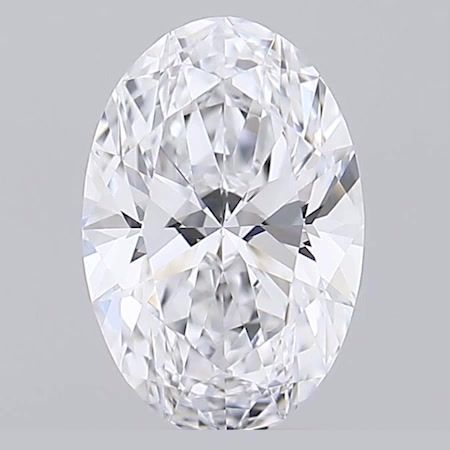 2.52 ct. oval Lab Grown Diamond front image