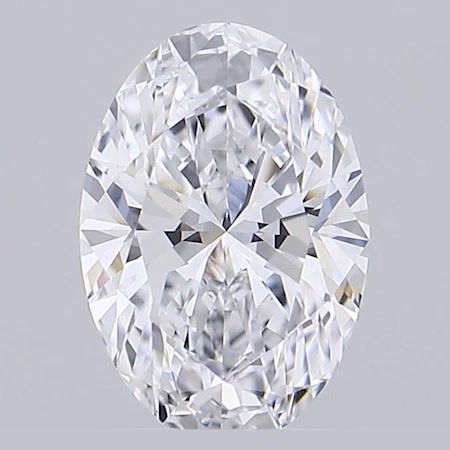 2.02 ct. oval Lab Grown Diamond front image