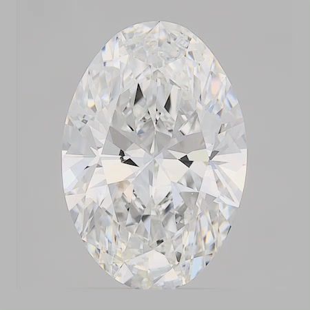1.21 ct. oval Lab Grown Diamond front image