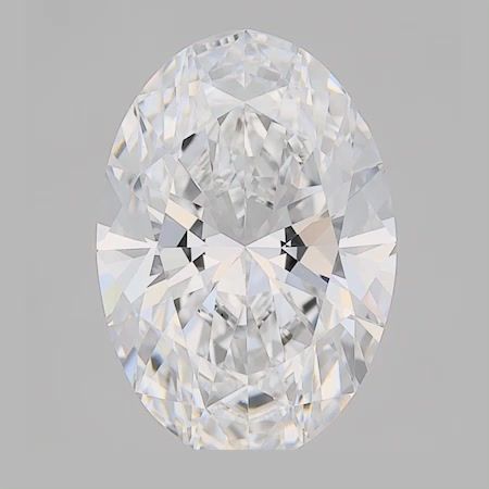 1.29 ct. oval Lab Grown Diamond front image