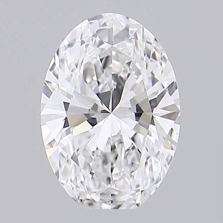 1.28 ct. oval Lab Grown Diamond front image