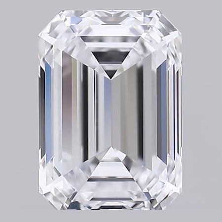 1.85 ct. emerald Lab Grown Diamond front image