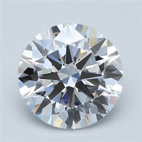 5.07 ct. round Lab Grown Diamond front image