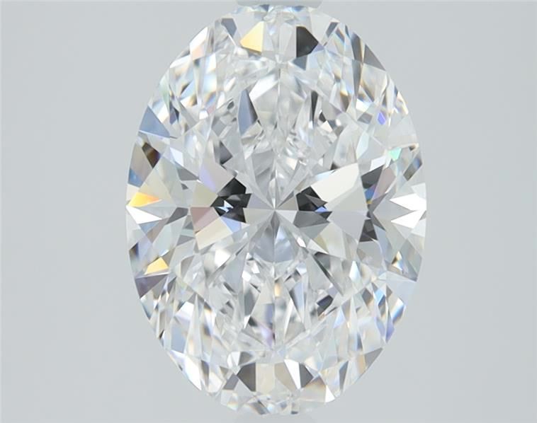 3.02 ct. oval Lab Grown Diamond front image