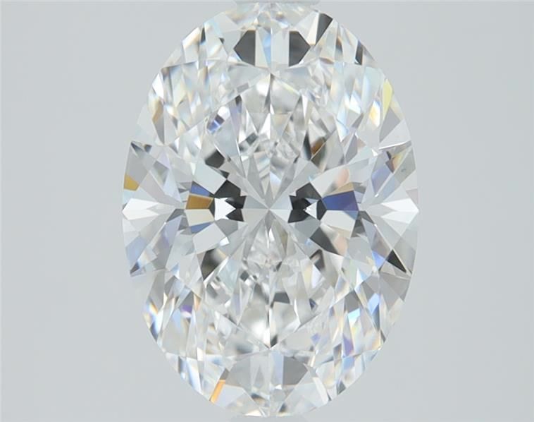 3.02 ct. oval Lab Grown Diamond front image