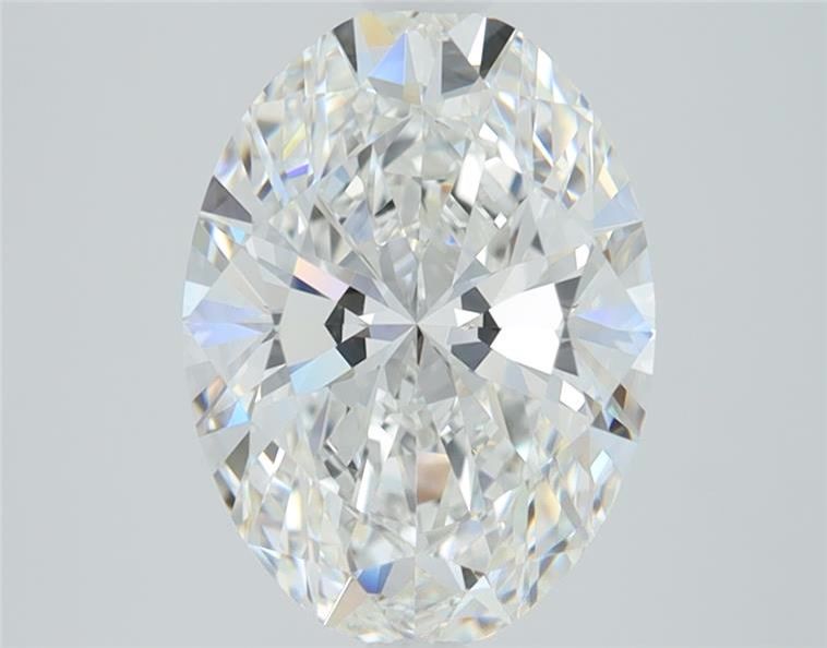 3.02 ct. oval Lab Grown Diamond front image