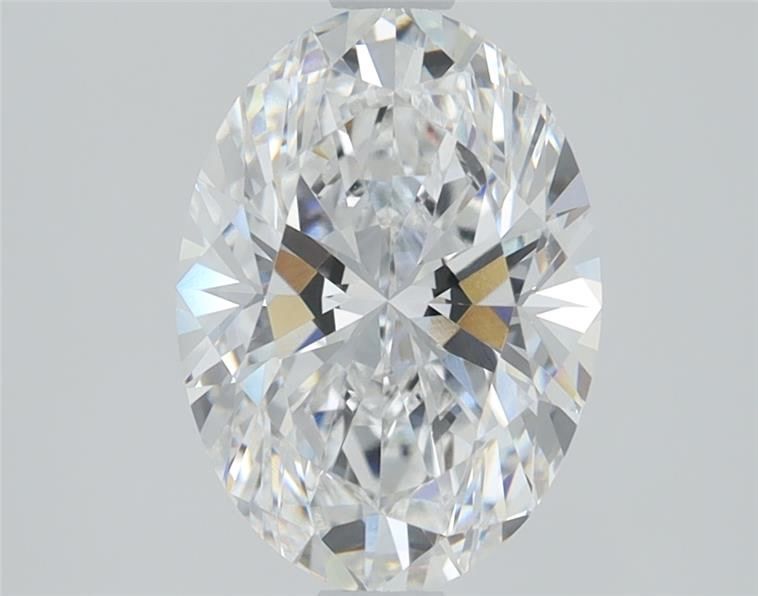 2.08 ct. oval Lab Grown Diamond front image