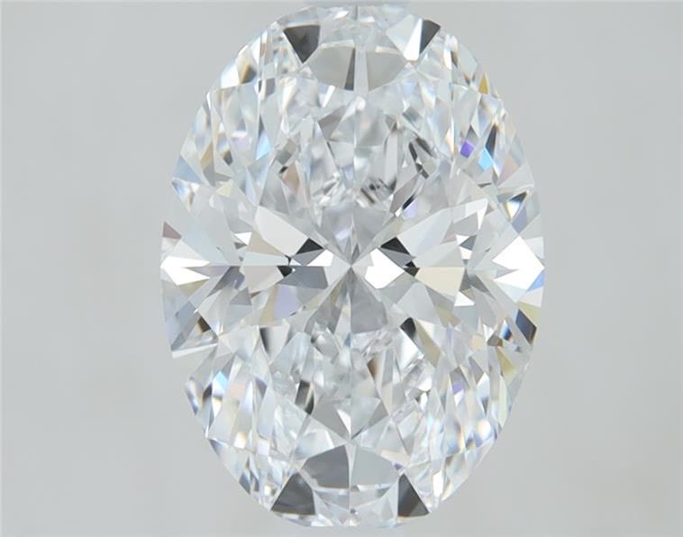 3.53 ct. oval Lab Grown Diamond front image