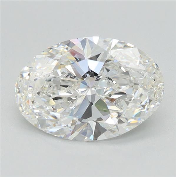 5.10 ct. oval Lab Grown Diamond front image