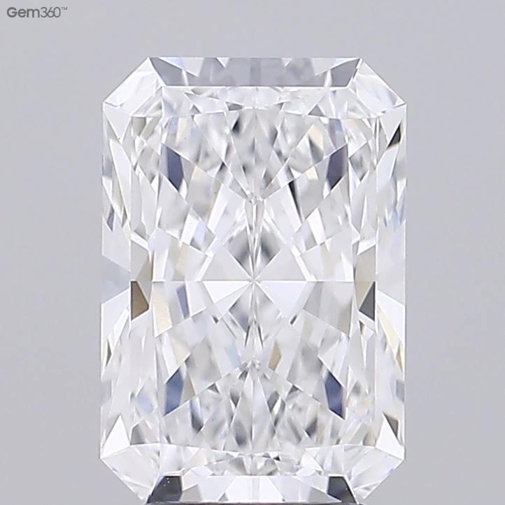 3.09 ct. radiant Lab Grown Diamond front image