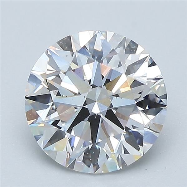 2.10 ct. round Lab Grown Diamond front image