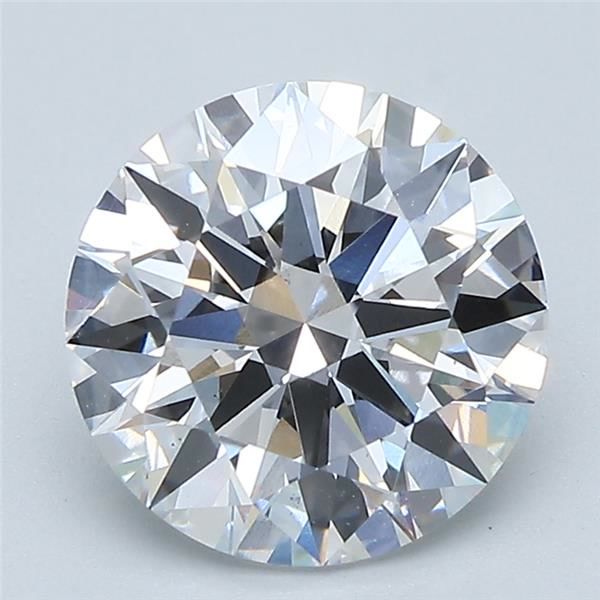 2.46 ct. round Lab Grown Diamond front image