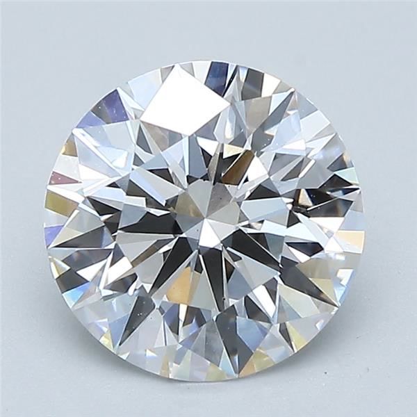 2.20 ct. round Lab Grown Diamond front image