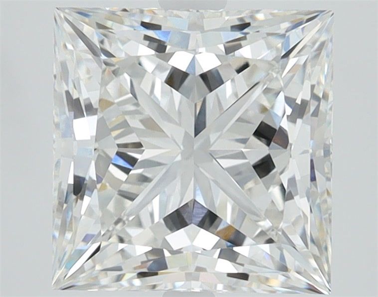 1.10 ct. princess Lab Grown Diamond front image