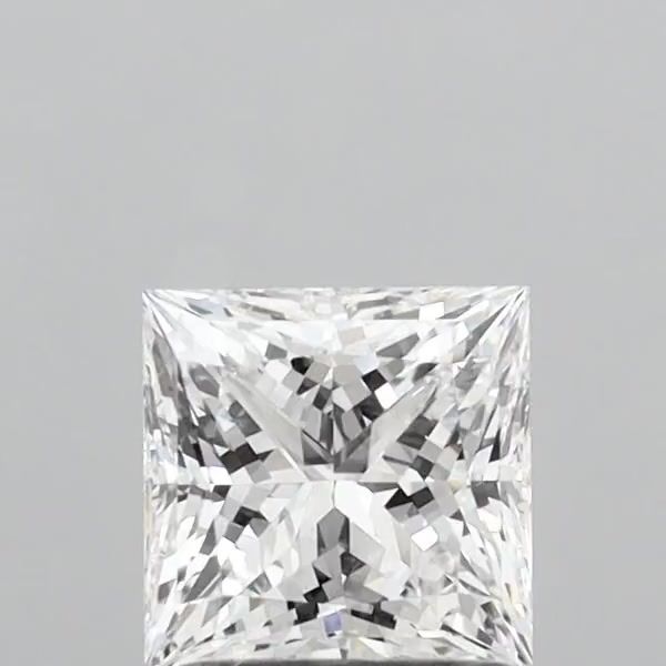 1.34 ct. princess Lab Grown Diamond front image