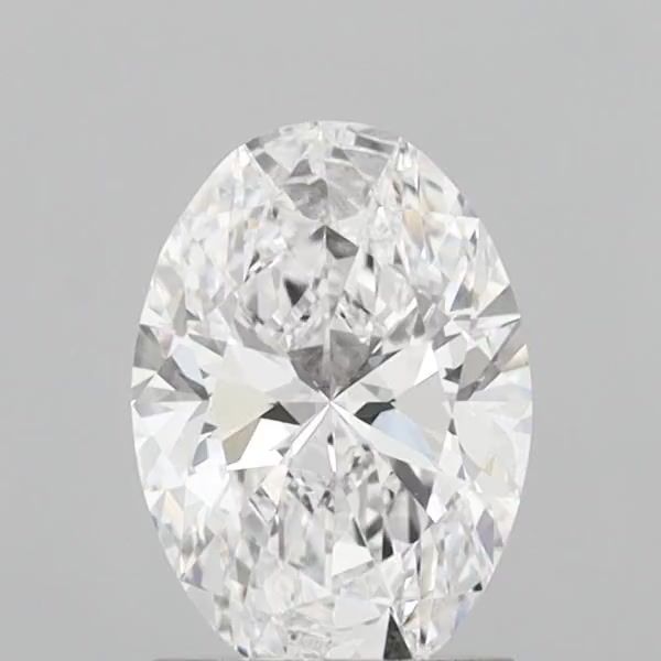 1.56 ct. oval Lab Grown Diamond front image