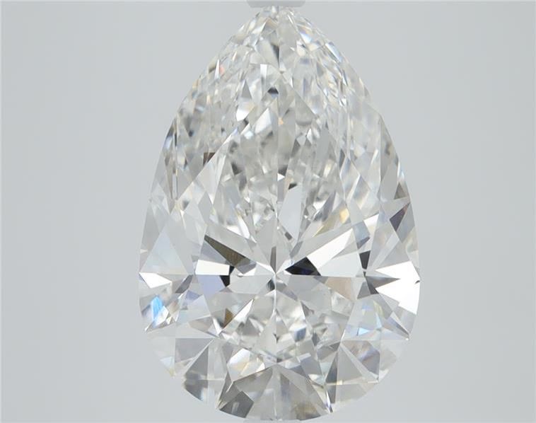 7.05 ct. pear Lab Grown Diamond front image