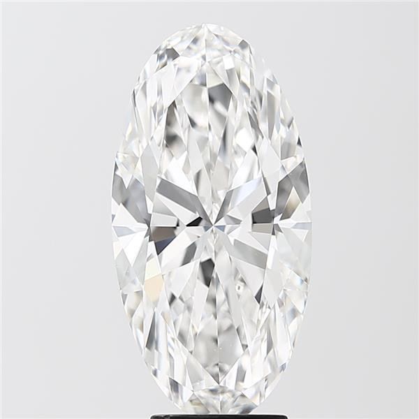 7.02 ct. oval Lab Grown Diamond front image