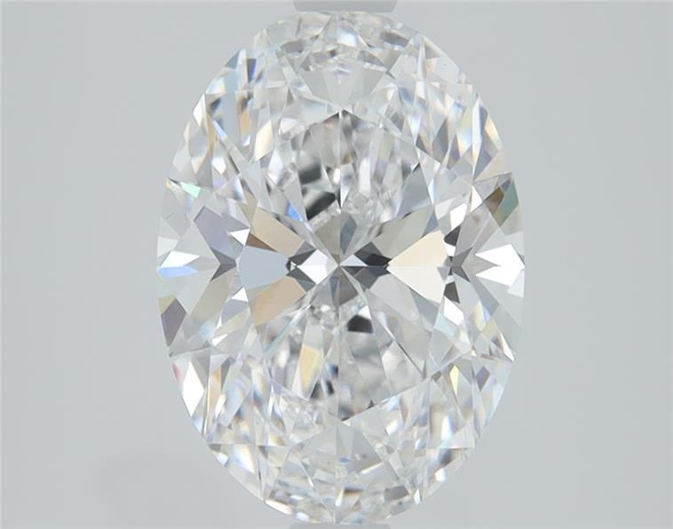 1.02 ct. oval Lab Grown Diamond front image