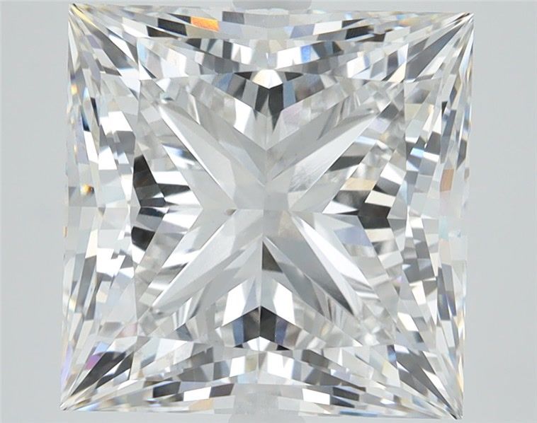 3.02 ct. princess Lab Grown Diamond front image