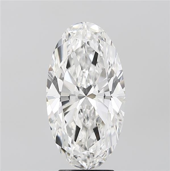 4.06 ct. oval Lab Grown Diamond front image