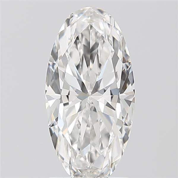 2.09 ct. oval Lab Grown Diamond front image