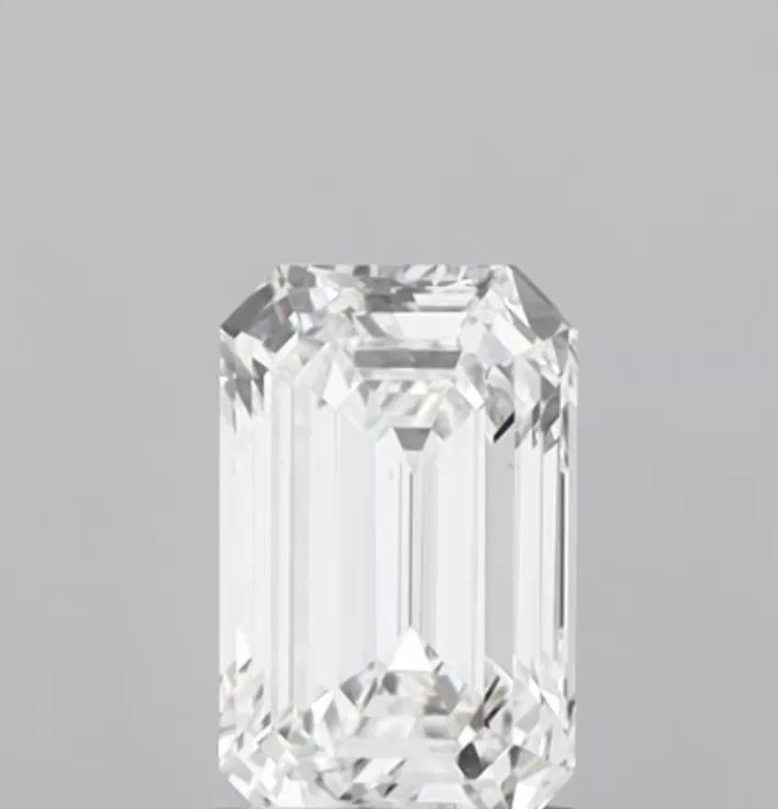 2.91 ct. emerald Lab Grown Diamond front image