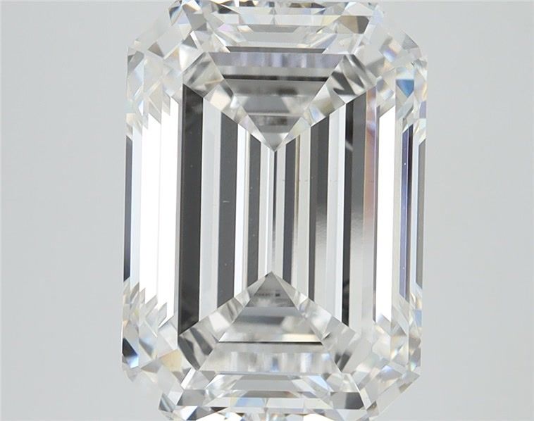 6.02 ct. emerald Lab Grown Diamond front image