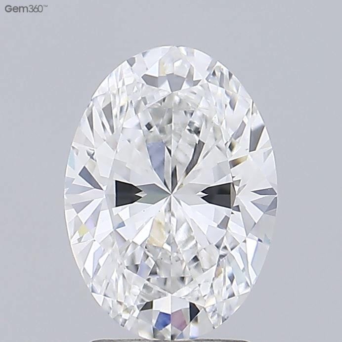 2.38 ct. oval Lab Grown Diamond front image