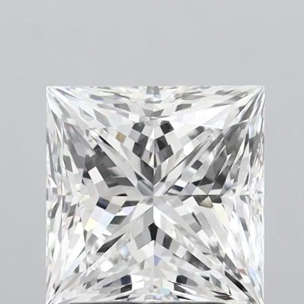 3.05 ct. princess Lab Grown Diamond front image