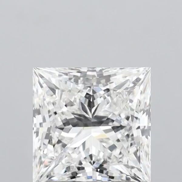 1.90 ct. princess Lab Grown Diamond front image