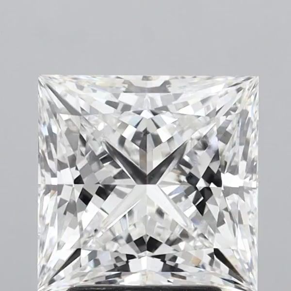 3.52 ct. princess Lab Grown Diamond front image