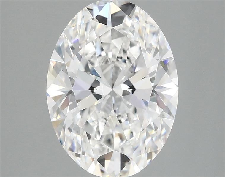 2.90 ct. oval Lab Grown Diamond front image
