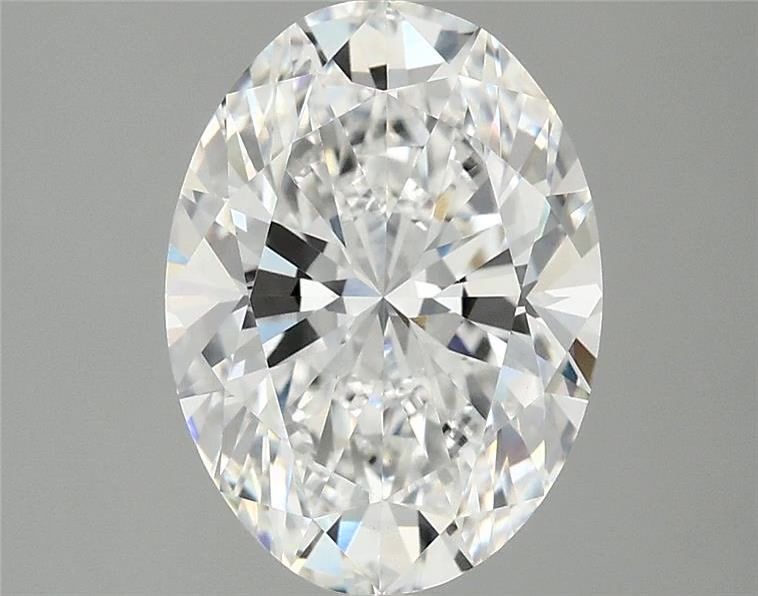 3.99 ct. oval Lab Grown Diamond front image