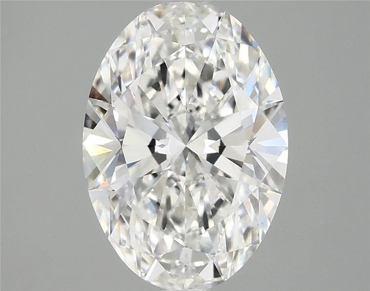 3.06 ct. oval Lab Grown Diamond front image