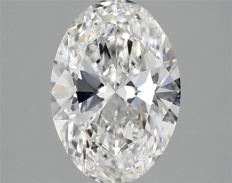 4.02 ct. oval Lab Grown Diamond front image