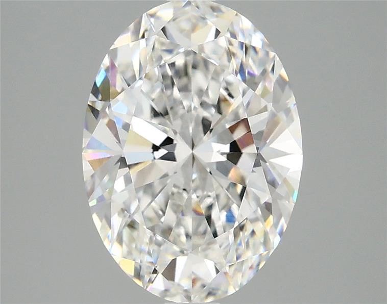 2.07 ct. oval Lab Grown Diamond front image