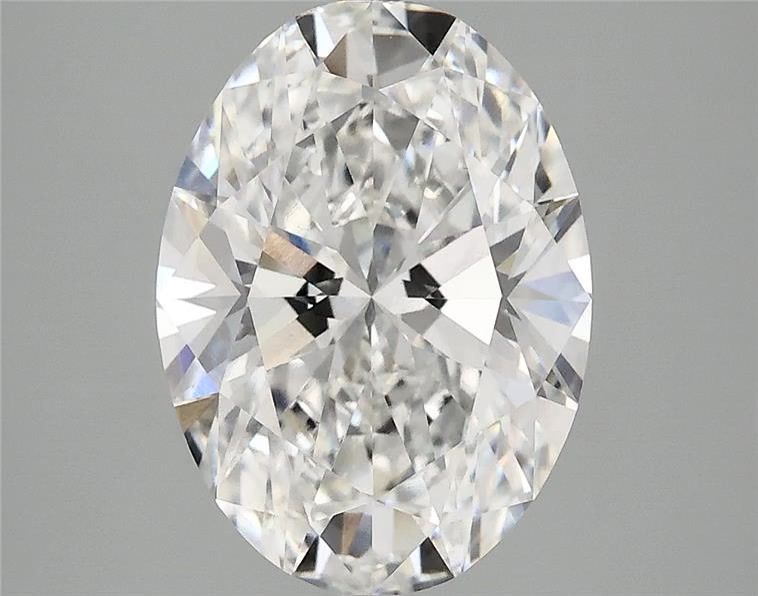 3.87 ct. oval Lab Grown Diamond front image