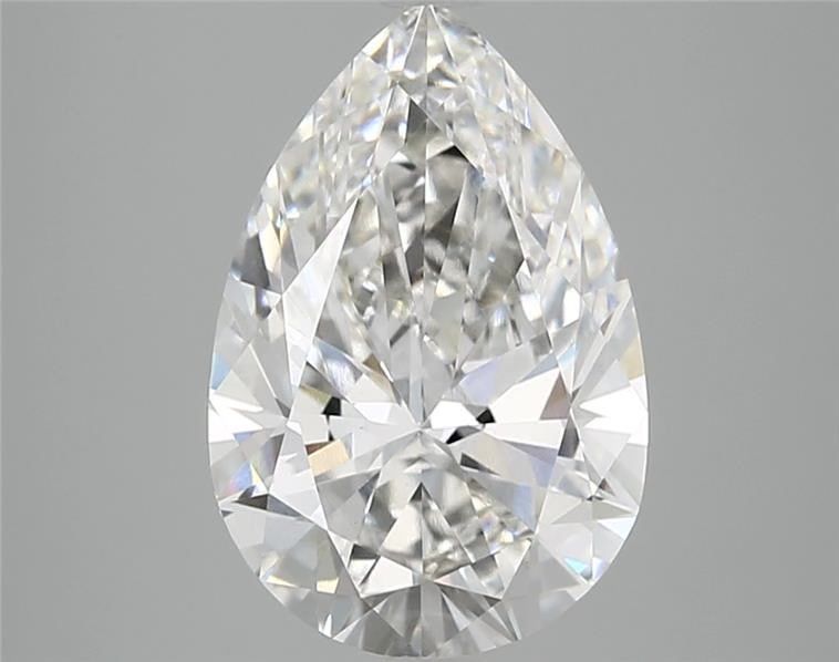 3.01 ct. pear Lab Grown Diamond front image