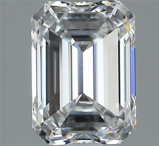 2.01 Carat Emerald Diamond E VVS2