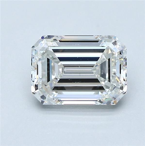 2.01 Carat Emerald Diamond H VS2